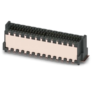Phoenix Contact FP 0.8/52-MV-SH Series Vertical Surface PCB Header, 52 Contacts, 0.8 mm Pitch, 2 Rows, Shrouded 1043756