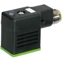 Murrelektronik Limited 3 Pole DIN 43650 B Solenoid Connector Male with Indicator Light 24V 4A 7000-41961-0000000