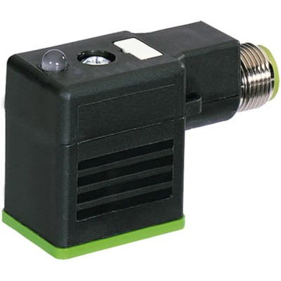 Murrelektronik Limited 3 Pole DIN 43650 B Solenoid Connector Male with Indicator Light 24V 4A 7000-41961-0000000
