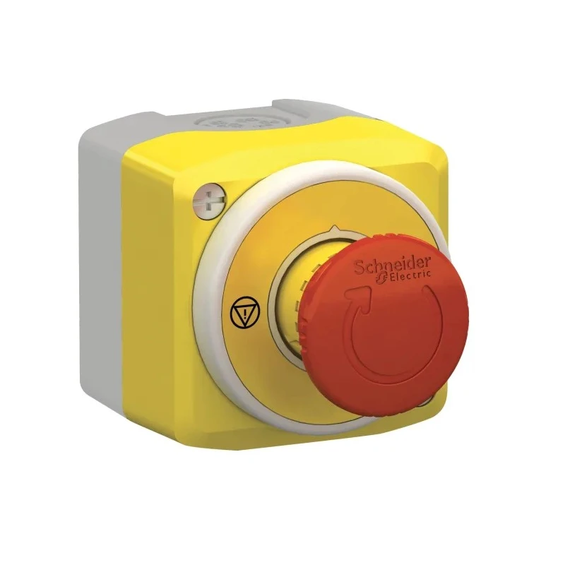 Schneider Electric Harmony Series Turn to Release Illuminated Emergency Stop Push Button, Surface Mount, 22 XALK178W3B140E