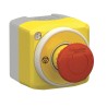 Schneider Electric Harmony Series Turn to Release Illuminated Emergency Stop Push Button, Surface Mount, 22 XALK178W3B140E