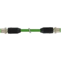 Murrelektronik Limited Communication Cable D-Coded 4 Pole Male to Male Straight Connector 300 mm 7000-44511-7960030