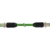 Murrelektronik Limited Communication Cable D-Coded 4 Pole Male to Male Straight Connector 300 mm 7000-44511-7960030