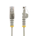 StarTech.com Cat6 Ethernet Cable 4 Core, Grey, 0.5 m, Unshielded Unscreened, Snagless, Low Smoke Zero Halogen Cat6