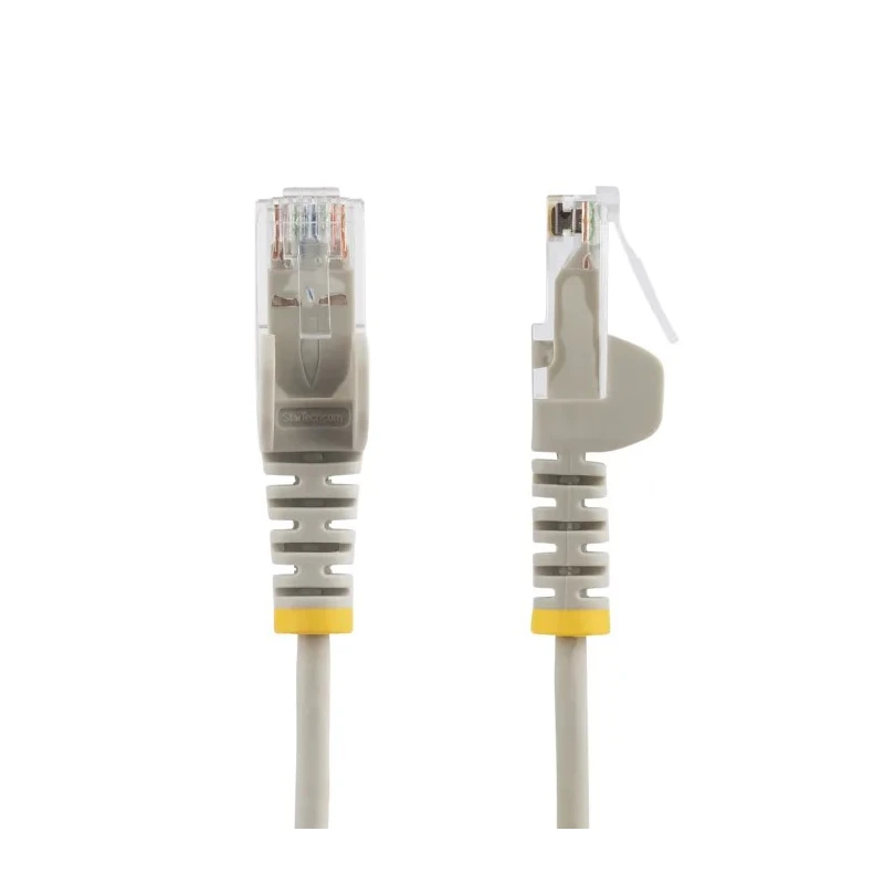 StarTech.com Cat6 Ethernet Cable 4 Core, Grey, 0.5 m, Unshielded Unscreened, Snagless, Low Smoke Zero Halogen Cat6