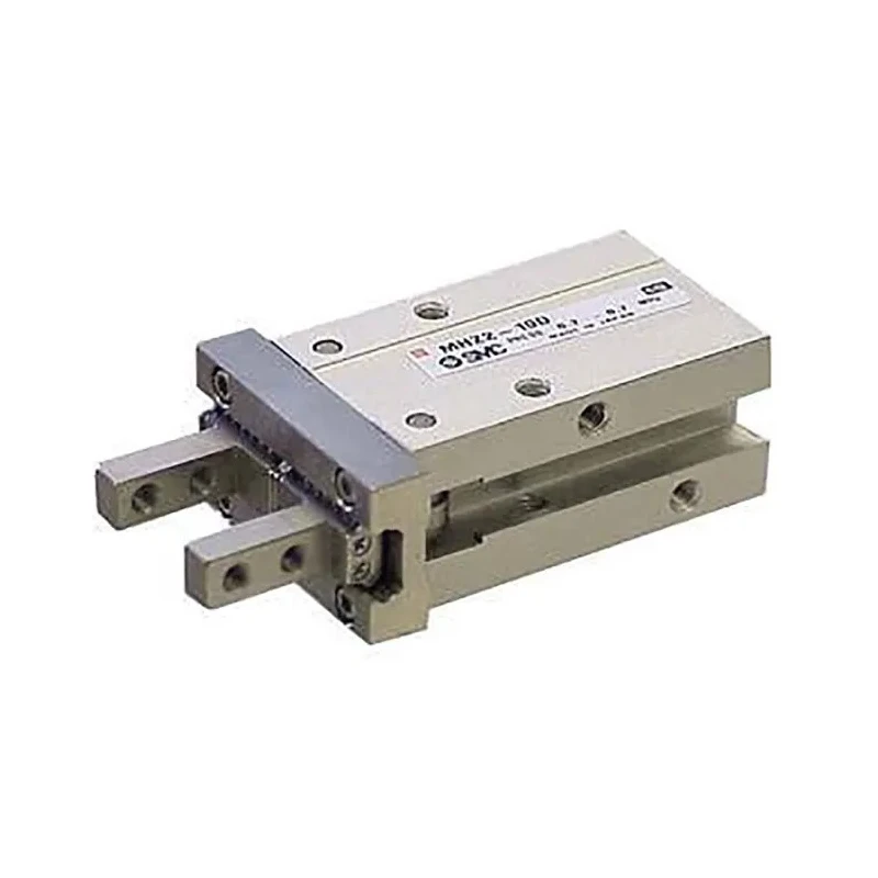SMC 2 Finger Single Acting Parallel Gripping Pneumatic Gripper, Maximum Operating Pressure 0.7 Mpa, Port Size M5, MHZ2-20C