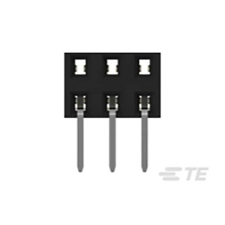 TE Connectivity AMPMODU Series Straight Through Hole PCB Socket 6-Contact 2 Row 2 mm Pitch Solder 2314926-6