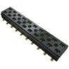 Samtec CLT Series Straight Surface PCB Socket 6-Contact 2 Row 2 mm Pitch Solder CLT-103-02-G-D-A