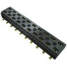 Samtec CLT Series Straight Surface PCB Socket 20-Contact 2 Row 2 mm Pitch Solder CLT-110-02-G-D-BE