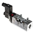 Norgren Pneumatic Solenoid Valve 5/2 Solenoid/Spring, Push-in Port, 110V AC, 10 bar Pressure, Die Cast SXE9573-A81-00/110VAC