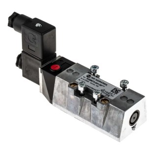 Norgren Pneumatic Solenoid Valve 5/2 Solenoid/Spring, Push-in Port, 110V AC, 10 bar Pressure, Die Cast SXE9573-A81-00/110VAC