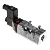 Norgren Pneumatic Solenoid Valve 5/2 Solenoid/Spring, Push-in Port, 110V AC, 10 bar Pressure, Die Cast SXE9573-A81-00/110VAC