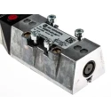 Norgren Pneumatic Solenoid Valve 5/2 Solenoid/Spring, Push-in Port, 110V AC, 10 bar Pressure, Die Cast SXE9573-A81-00/110VAC