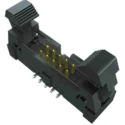 Samtec 20-Way Shrouded IDC PCB Header Male for Surface Mount, 2 Row, 1.27mm Pitch EHF-110-01-L-D-SM-P-TR