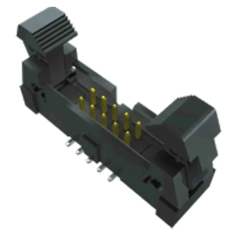 Samtec 20-Way Shrouded IDC PCB Header Male for Surface Mount, 2 Row, 1.27mm Pitch EHF-110-01-L-D-SM-P-TR