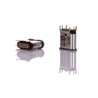 Molex Vertical Surface Mount Female USB Type C Connector USB 3.1 5A 30V 204711-0001