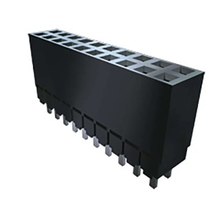 Samtec ESW Series Straight Through Hole PCB Socket 50-Contact 2 Row 2.54 mm Pitch Solder ESW-125-12-G-D