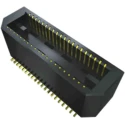 Samtec BTE Series Vertical Surface PCB Header, 80 Contacts, 0.8 mm Pitch, 2 Row, Shrouded BTE-040-02-L-D-A