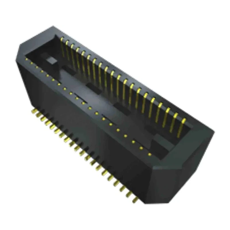 Samtec BTE Series Vertical Surface PCB Header, 80 Contacts, 0.8 mm Pitch, 2 Row, Shrouded BTE-040-02-L-D-A