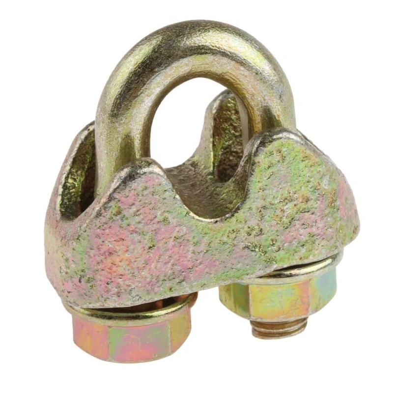 RS PRO Steel Wire Rope Clamp 8 mm Diameter DIN 1142 Forged U-Bolt Model 197-0152