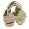RS PRO Steel Wire Rope Clamp 8 mm Diameter DIN 1142 Forged U-Bolt Model 197-0152
