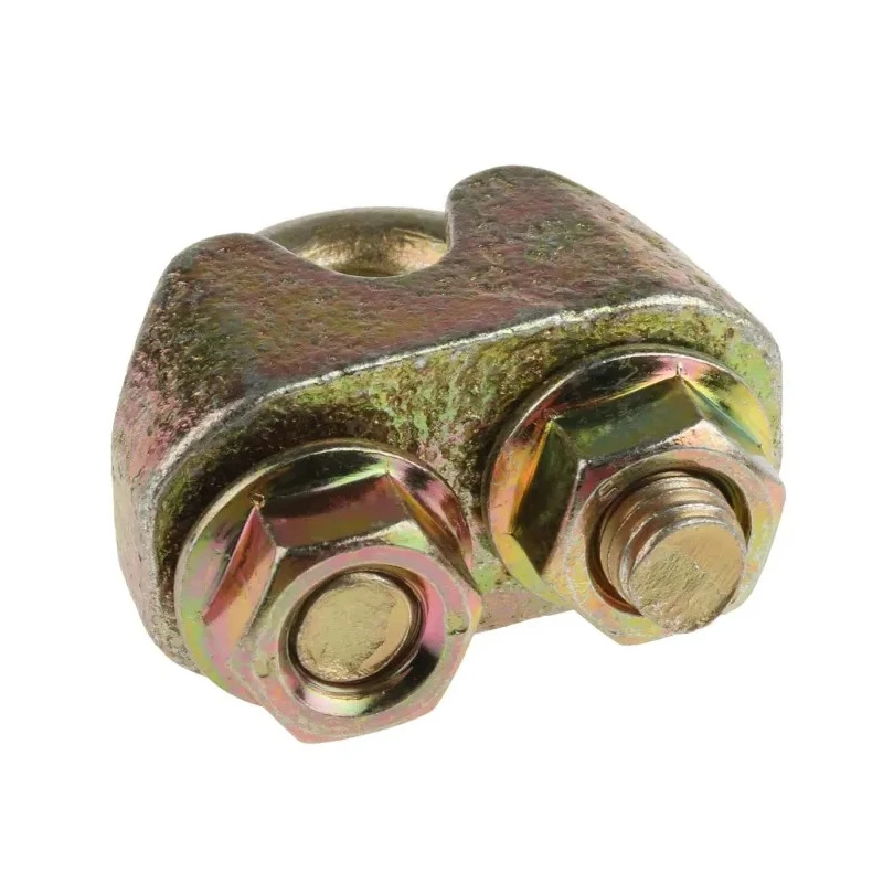 RS PRO Steel Wire Rope Clamp 8 mm Diameter DIN 1142 Forged U-Bolt Model 197-0152