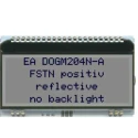 Display Visions LCD Monochrome Display 4 x 20 Characters White on Grey LED Backlight EA DOGM204N-A