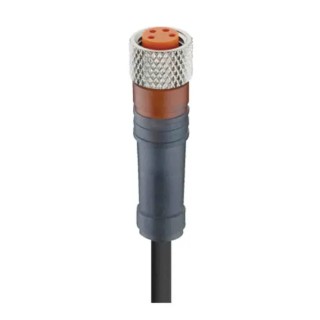 Lumberg Automation Sensor Actuator Cable Female 4 Way Straight to Unterminated 15 m 30V RKMV Series 44438 RKMV 4-225/15 M