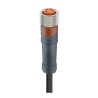 Lumberg Automation Sensor Actuator Cable Female 4 Way Straight to Unterminated 15 m 30V RKMV Series 44438 RKMV 4-225/15 M