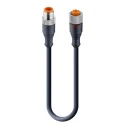 Lumberg Automation Sensor Actuator Cable Female 4 Way Straight to Unterminated 15 m 30V RKMV Series 44438 RKMV 4-225/15 M