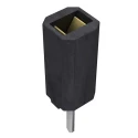Samtec SSA Series Straight Through Hole PCB Socket 32-Contact 1 Row 2.54 mm Pitch SSA-132-W-T