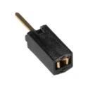Samtec SSA Series Straight Through Hole PCB Socket, 1-Contact, 1 Row, 2.54 mm Pitch Through Hole SSA-101-S-G