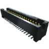 Samtec PCB Header 20 Contacts 1.27 mm Pitch 2 Row Shrouded Surface Mount Liquid Crystal Polymer Housing TFM-110-22-L-D-A