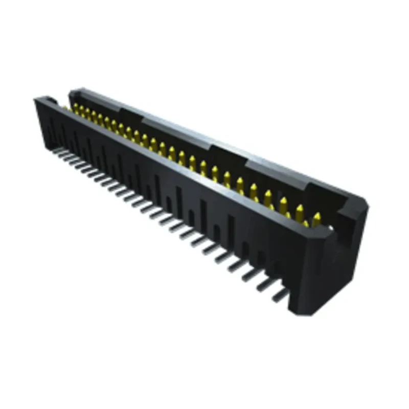 Samtec TFML Series Straight Through Hole PCB Header 10 Contact Pins 1.27 mm Pitch 2 Row Shrouded TFML-105-02-L-D