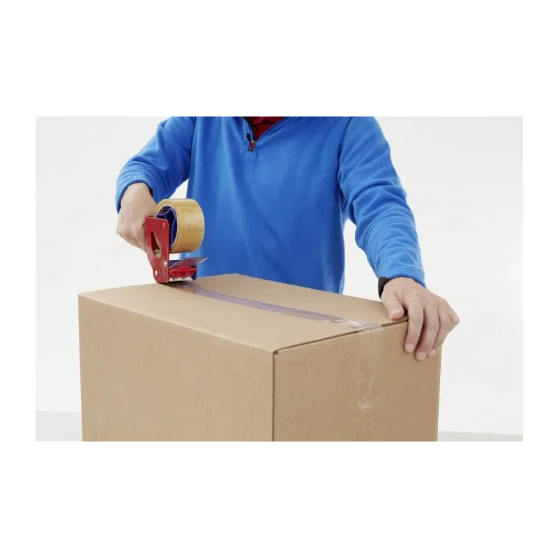 Tesa White 4120 Packing Tape 66 m x 50 mm Natural Rubber Adhesive 49μm Thickness 04120-00022-00