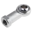 RS PRO M22 x 1.5 Female Steel Rod End, 22mm Bore, Metric Thread, Galvanised Zinc Coating 198-9049