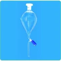 separating-funnels-with-screw-type-ptfe-needle-valve-stopcock-interchangeable-stopper-globe-shape-plain-stem-8753-1
