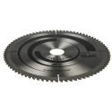 Bosch Circular Saw Blade 216mm Diameter, 80 Teeth Tungsten Carbide, Copper Aluminium Brass Cutting 2608640447