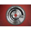 Bosch Circular Saw Blade 216mm Diameter, 80 Teeth Tungsten Carbide, Copper Aluminium Brass Cutting 2608640447