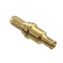 Samtec Coaxial Connector Cable Female MCX 50 Ω Right Angle Body Edge Mount MMCX-P-C-H-ST-CA1