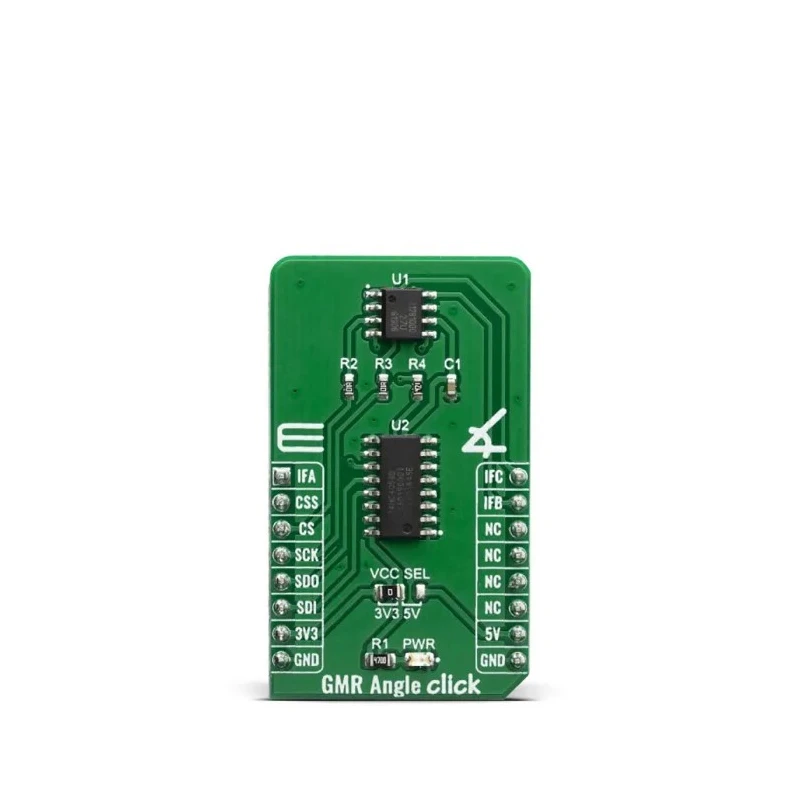 MikroElektronika Sensor Development Tool GMR Angle Click Development Kit 360° Angle Sensor with Auto Calibration MIKROE-3815
