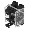 EAO Contact Block, 250V, 1 NO/1 NC, Push-in Terminal, 6A Current Rating 704.917.5