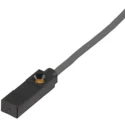 Omron Block Inductive Proximity Sensor TL-W5MD2 2M, M3 Thread, 24V DC, 100mA, 5mm Detection, 2m Cable Length