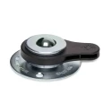 ALWAYSE Ball Transfer Unit with 19 mm Diameter 420 Stainless Steel, 3-Hole Flange Mount, Max Load 120kg 0520SET