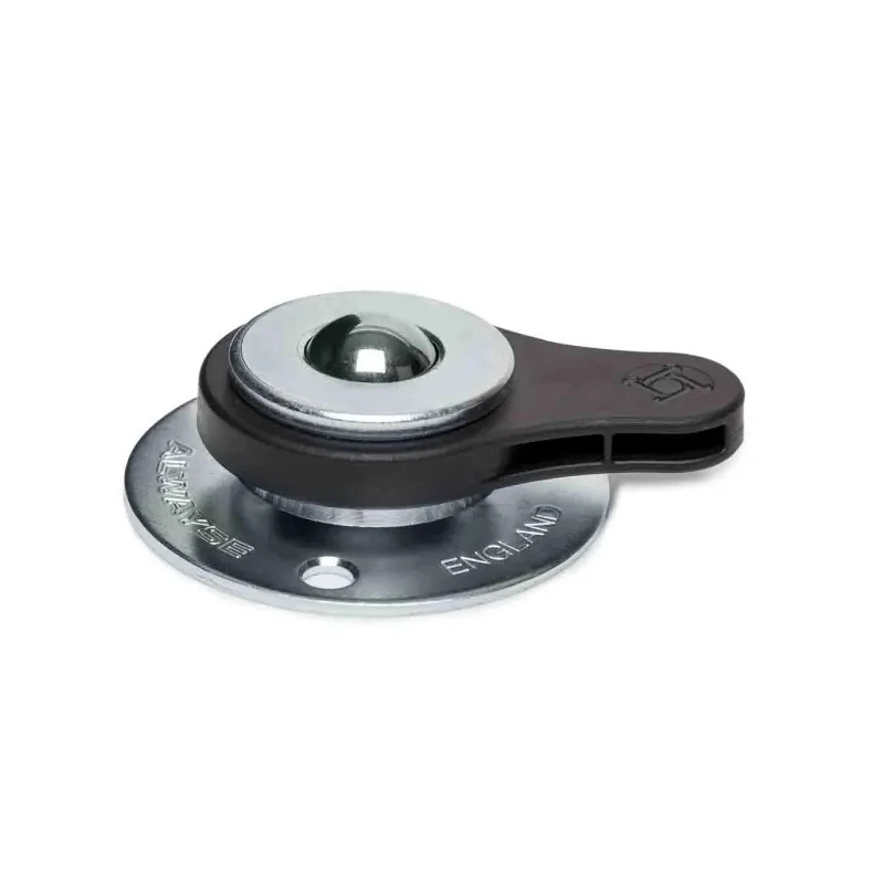 ALWAYSE Ball Transfer Unit with 19 mm Diameter 420 Stainless Steel, 3-Hole Flange Mount, Max Load 120kg 0520SET