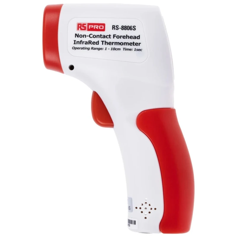 RS PRO Medical Grade Infrared Thermometer with Bluetooth and Wifi, ±0.3°C Accuracy, 0 to 60°C Range, 0.1°C RS-8806S