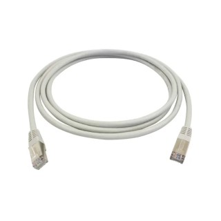 RS PRO Cat6 Ethernet Cable 3 m Grey RJ45 Male to RJ45 Male F/UTP PVC 201-0532