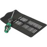 Wera Hexagon Interchangeable Standard Screwdriver Set, 15-Piece with Kraftform Kompakt Turbo Imperial Handle 05057483001