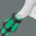 Wera Hexagon Interchangeable Standard Screwdriver Set, 15-Piece with Kraftform Kompakt Turbo Imperial Handle 05057483001