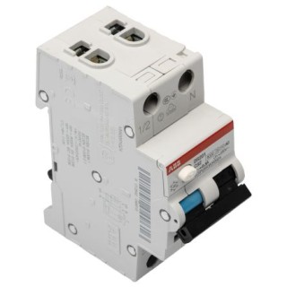 ABB Residual Current Circuit Breaker with Overload Protection 32A Current Rating 2-Pole 2CSR255080R3324 DS201 C32 AC300
